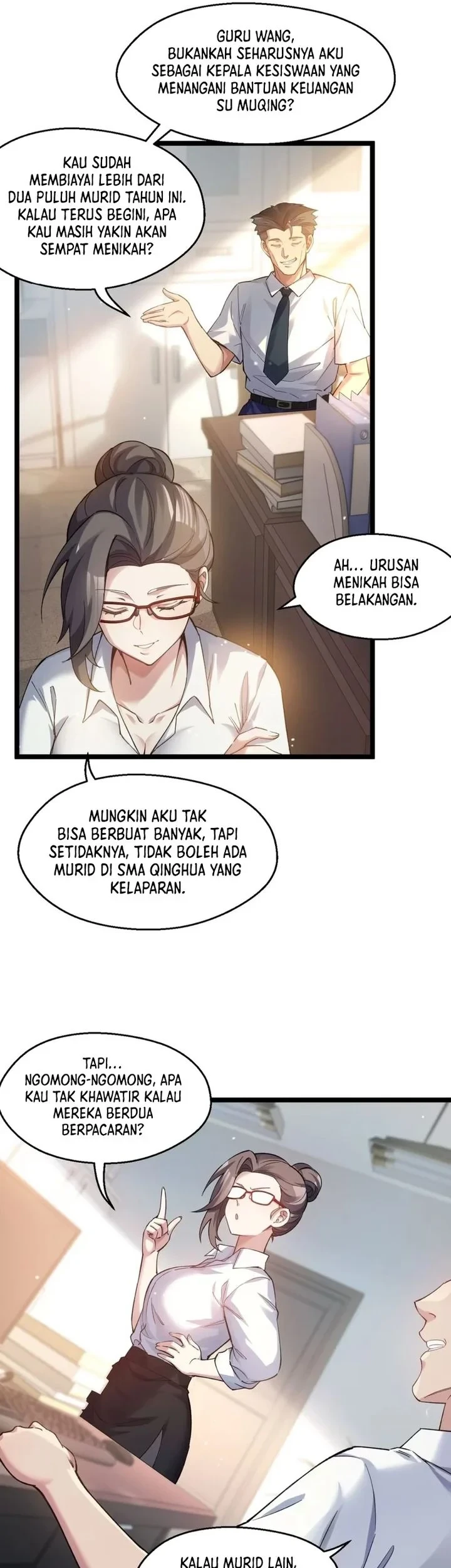 My Academic System Is Making Me Date?! Chapter 17 - halaman 9
