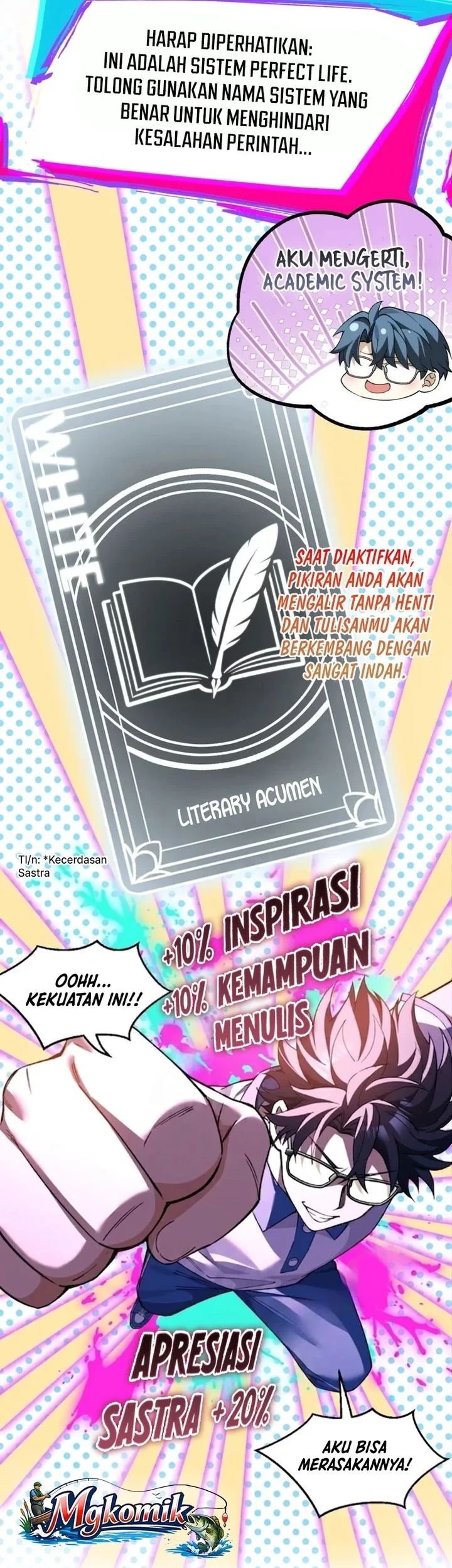 My Academic System Is Making Me Date?! Chapter 22 - halaman 21