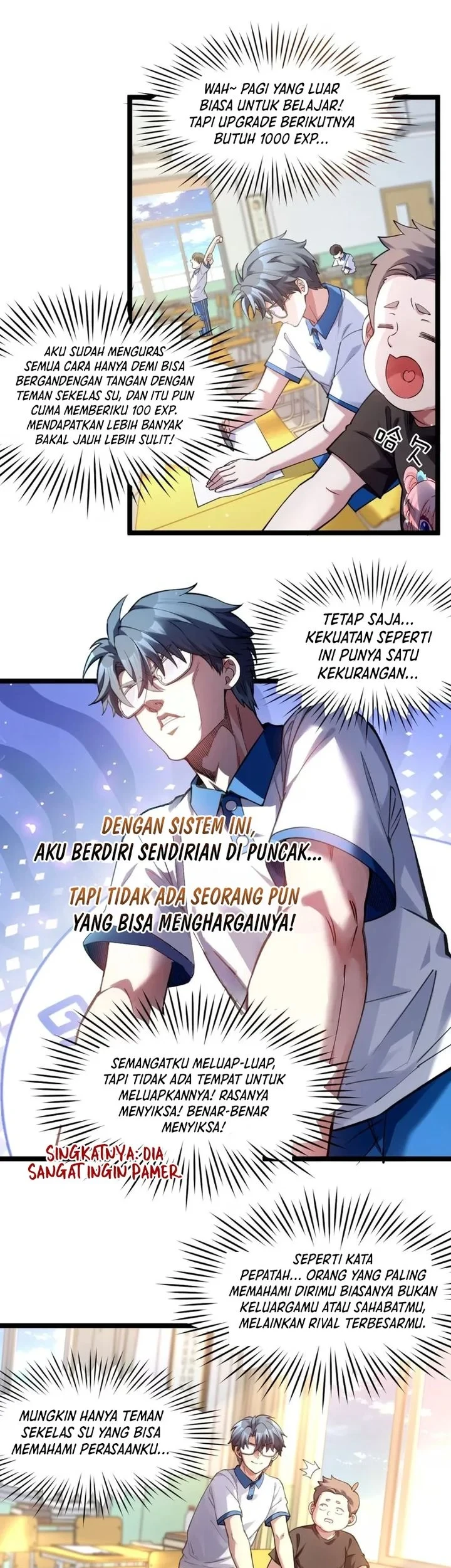 My Academic System Is Making Me Date?! Chapter 24 - halaman 16