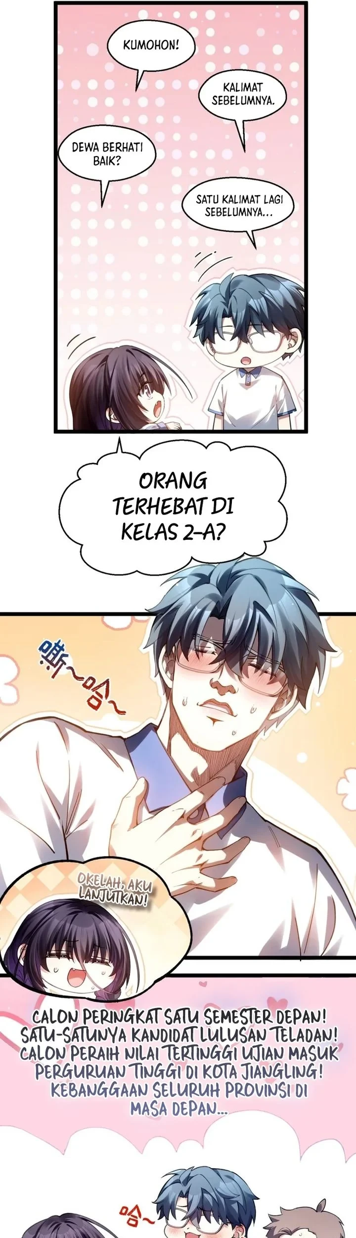 My Academic System Is Making Me Date?! Chapter 24 - halaman 27