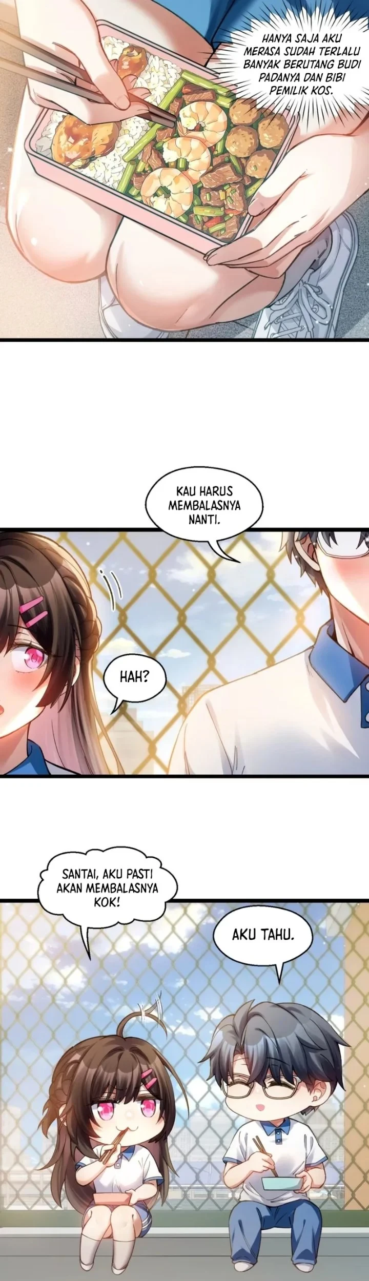 My Academic System Is Making Me Date?! Chapter 25 - halaman 19
