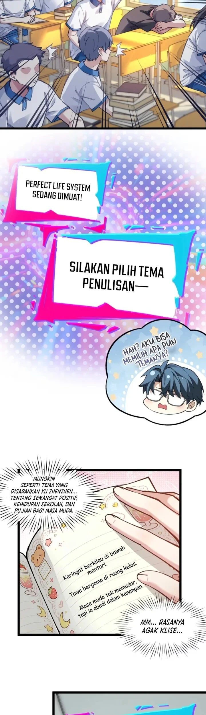 My Academic System Is Making Me Date?! Chapter 26 - halaman 27