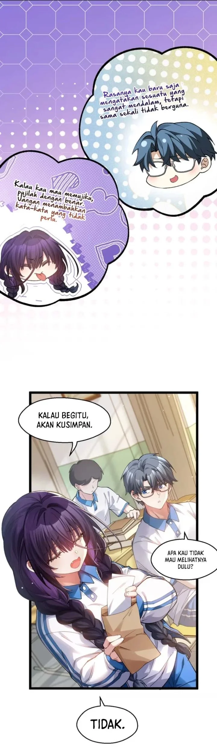 My Academic System Is Making Me Date?! Chapter 27 - halaman 12