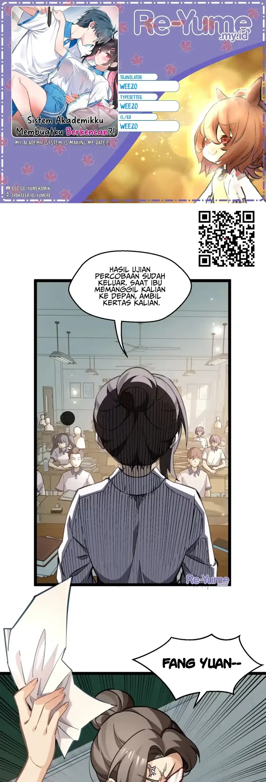 My Academic System Is Making Me Date?! Chapter 3 - halaman 1
