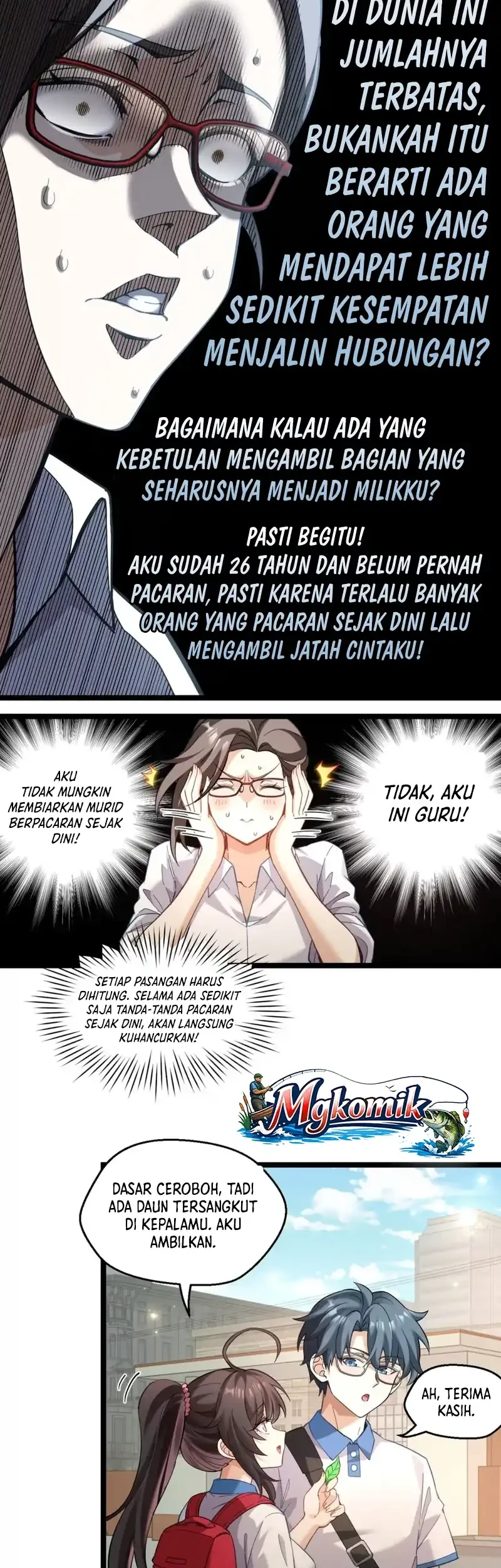My Academic System Is Making Me Date?! Chapter 7 - halaman 9