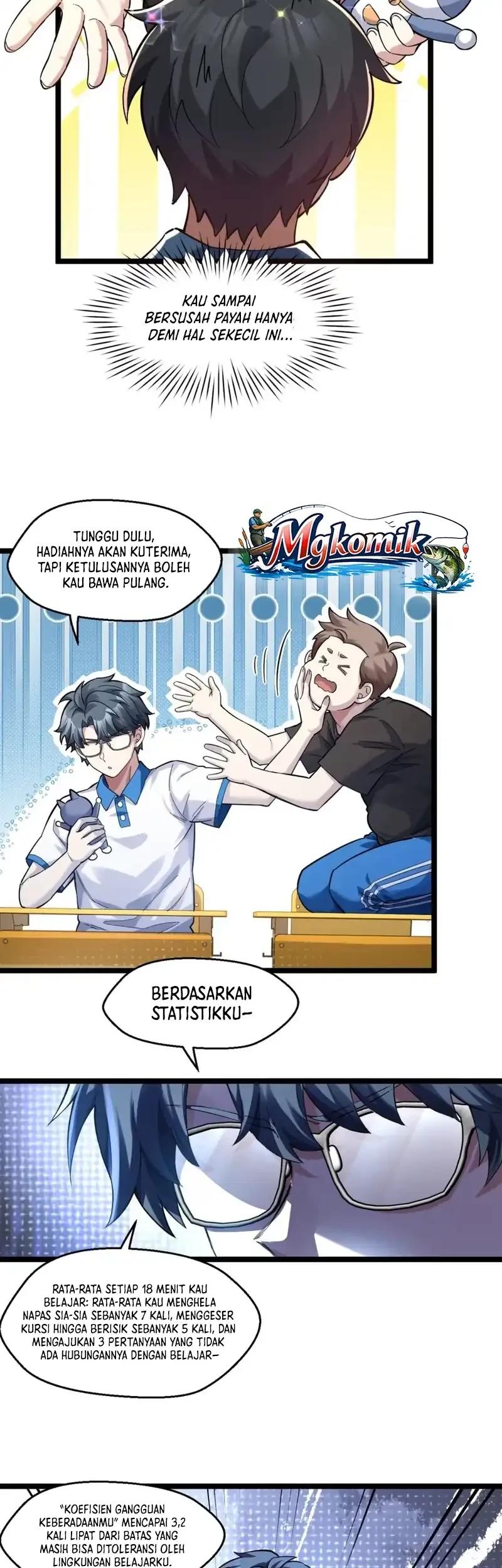 My Academic System Is Making Me Date?! Chapter 8 - halaman 9