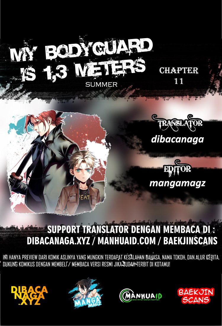 My Bodyguard is 1,3 Meters Chapter 11 - halaman 1