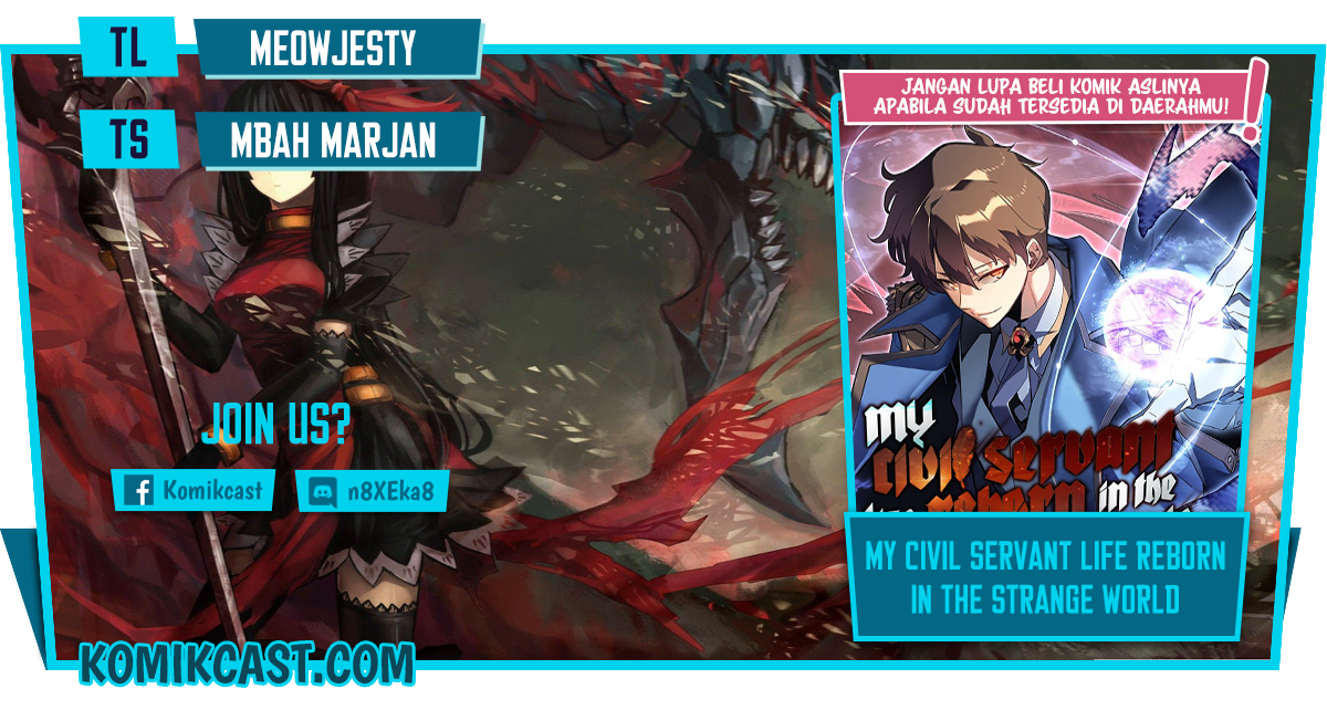 My Civil Servant Life Reborn in the Strange World Chapter 32 - halaman 1