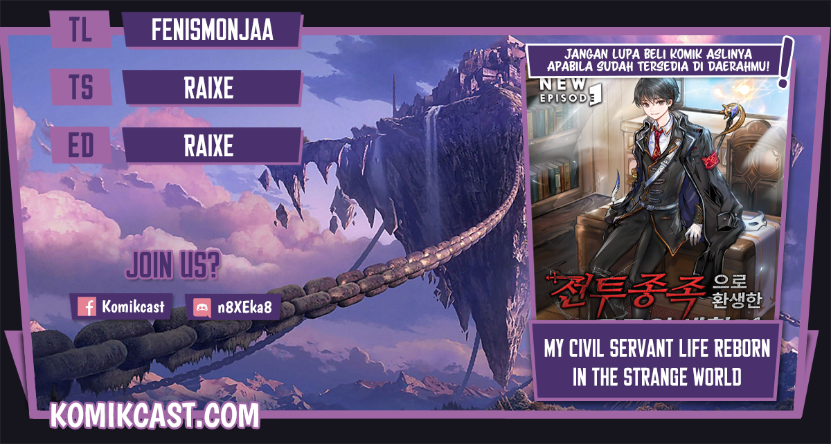 My Civil Servant Life Reborn in the Strange World Chapter 9 - halaman 1
