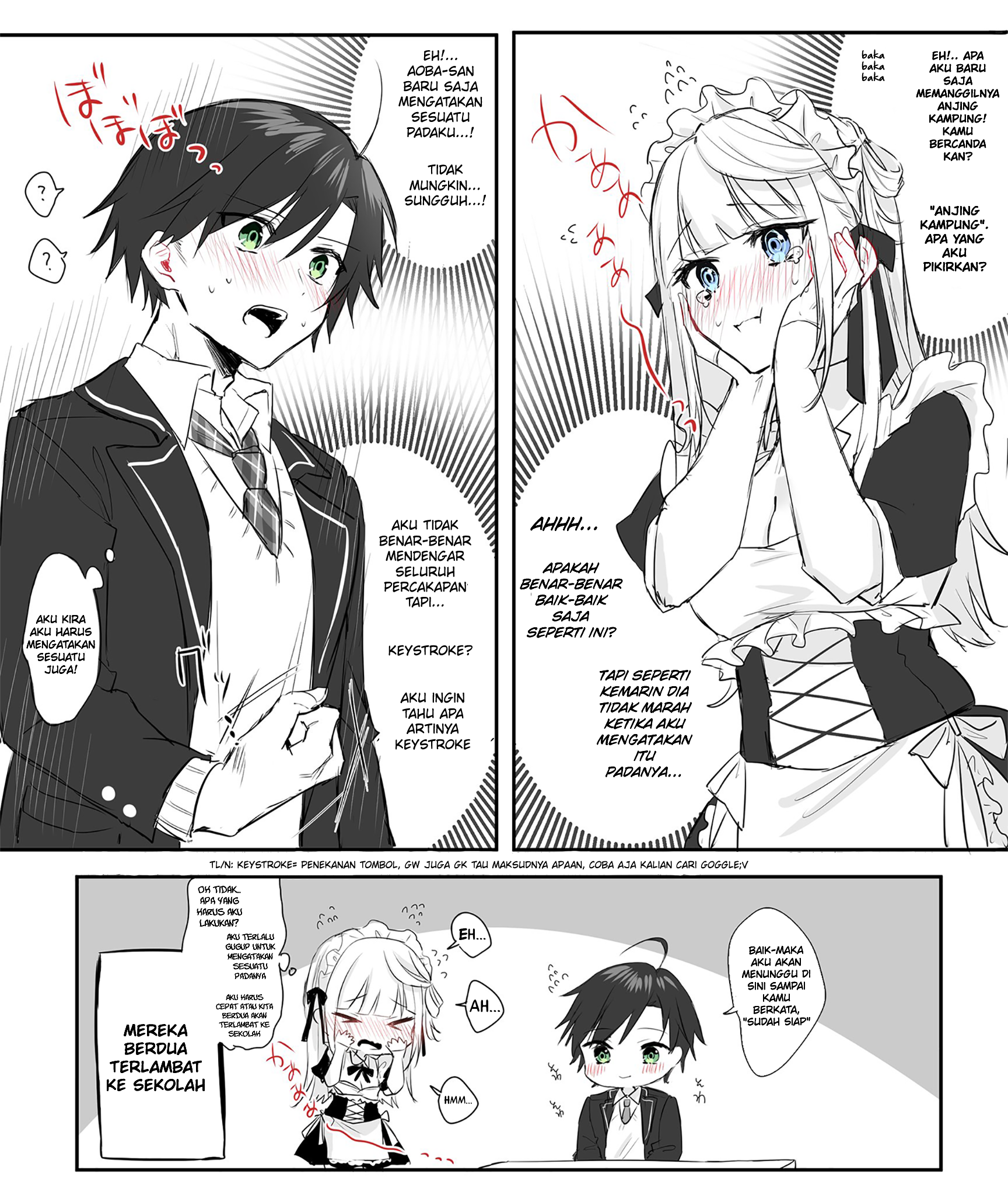 My Classmate Became My Maid Chapter 1.2 - halaman 5