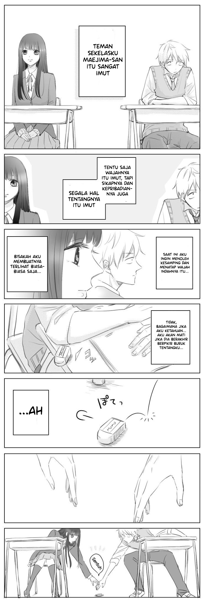 My Classmate, Maejima, Is Really Cute Chapter 0 - halaman 1