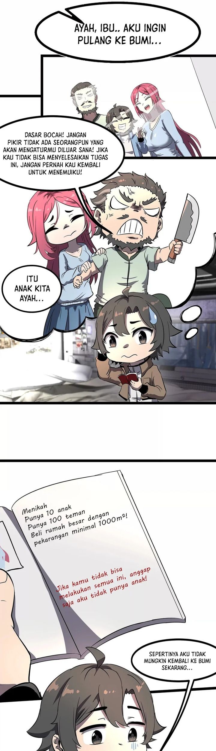 My Clone is the Space Bug King Chapter 1 - halaman 10