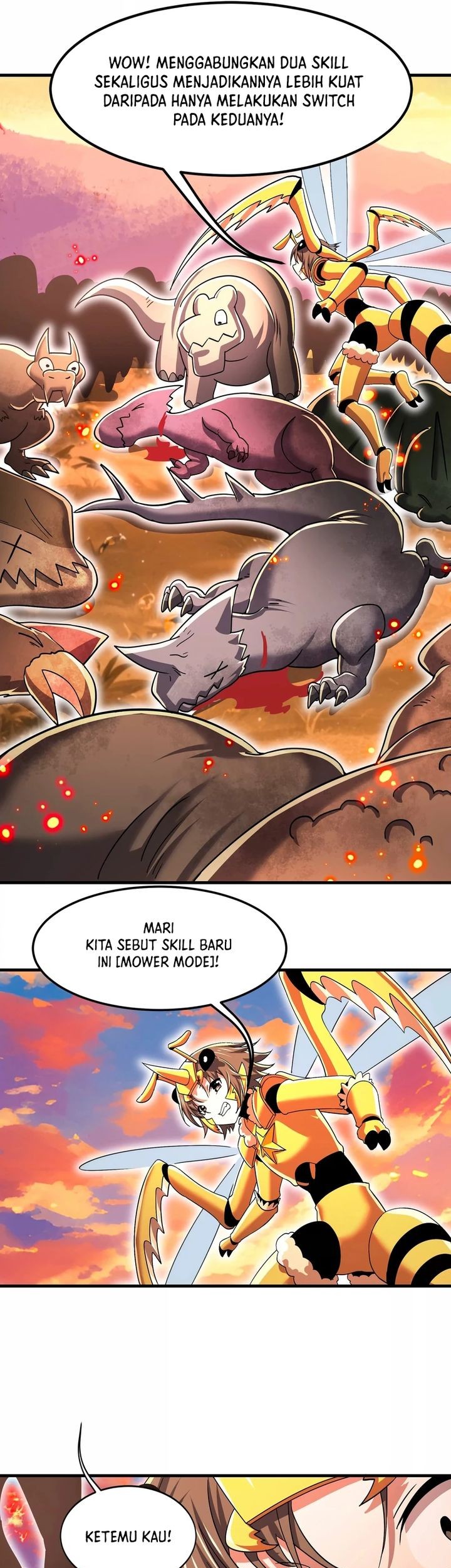 My Clone is the Space Bug King Chapter 21 - halaman 30