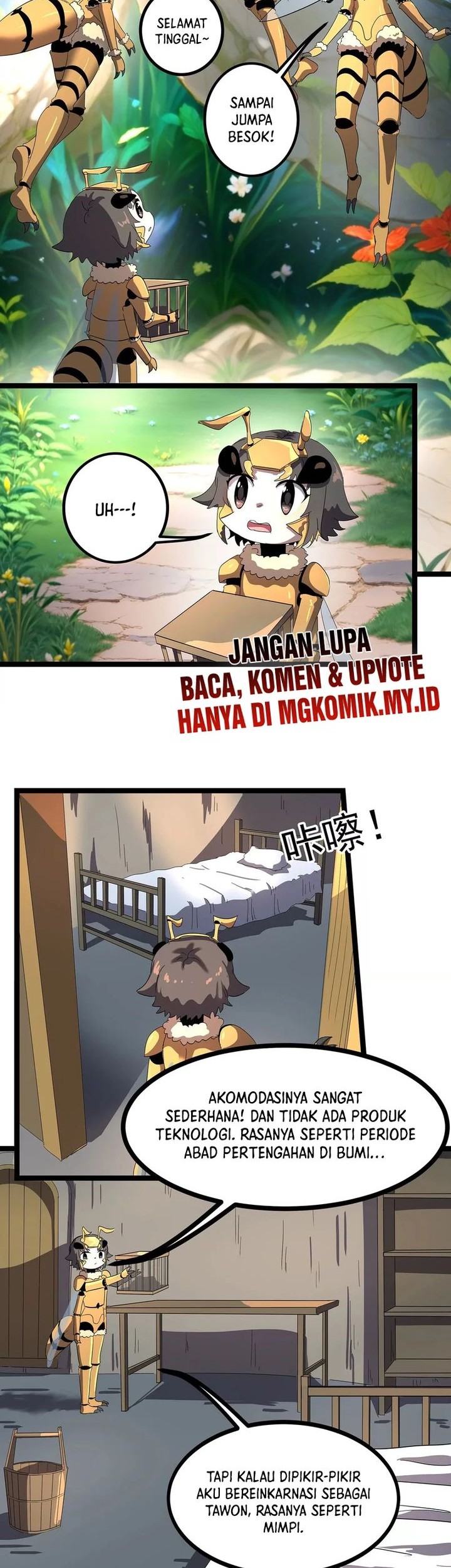My Clone is the Space Bug King Chapter 3 - halaman 13