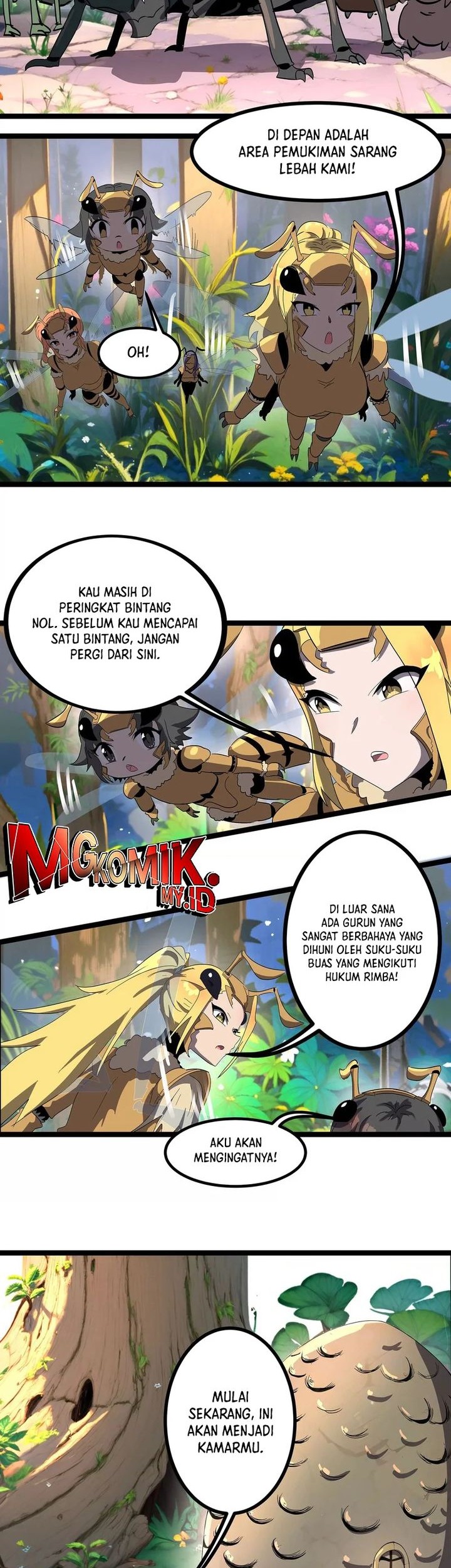 My Clone is the Space Bug King Chapter 3 - halaman 8