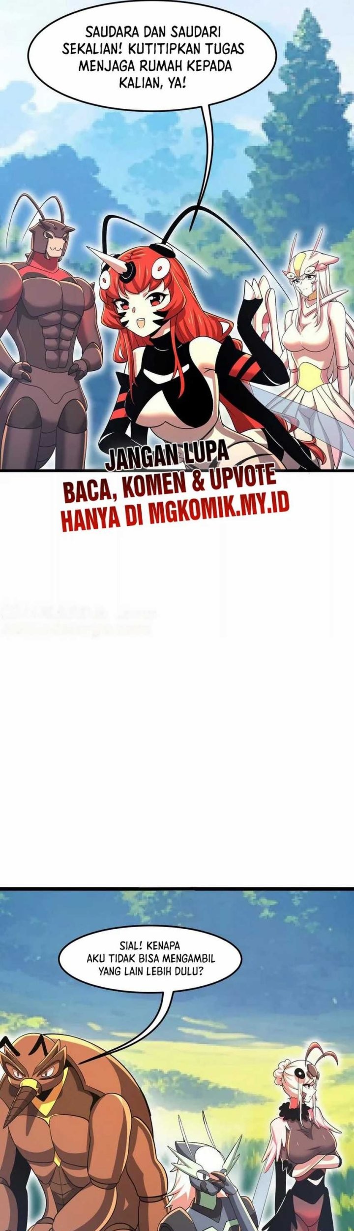 My Clone is the Space Bug King Chapter 34 - halaman 37