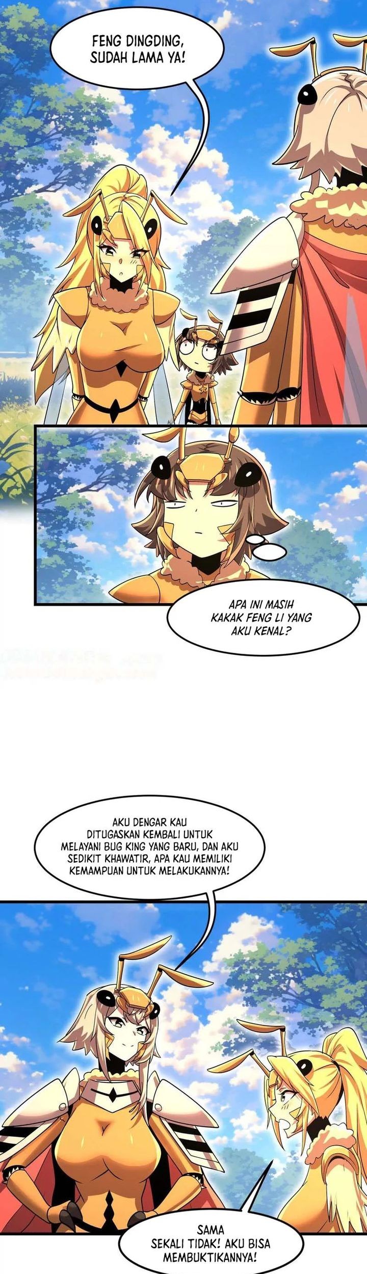 My Clone is the Space Bug King Chapter 35 - halaman 12