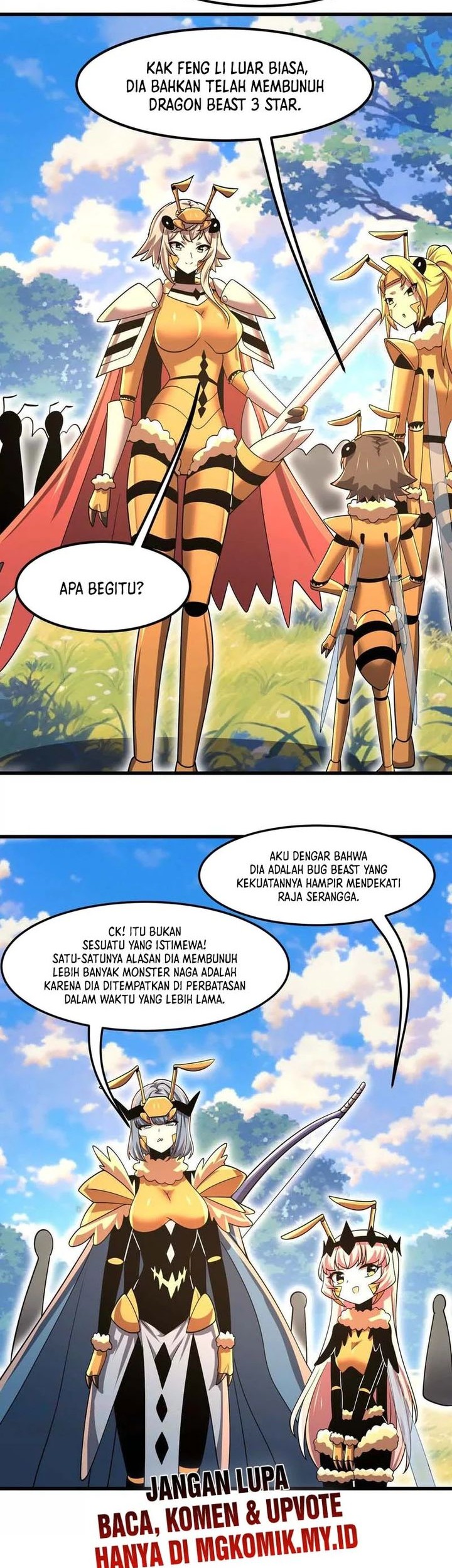 My Clone is the Space Bug King Chapter 35 - halaman 13