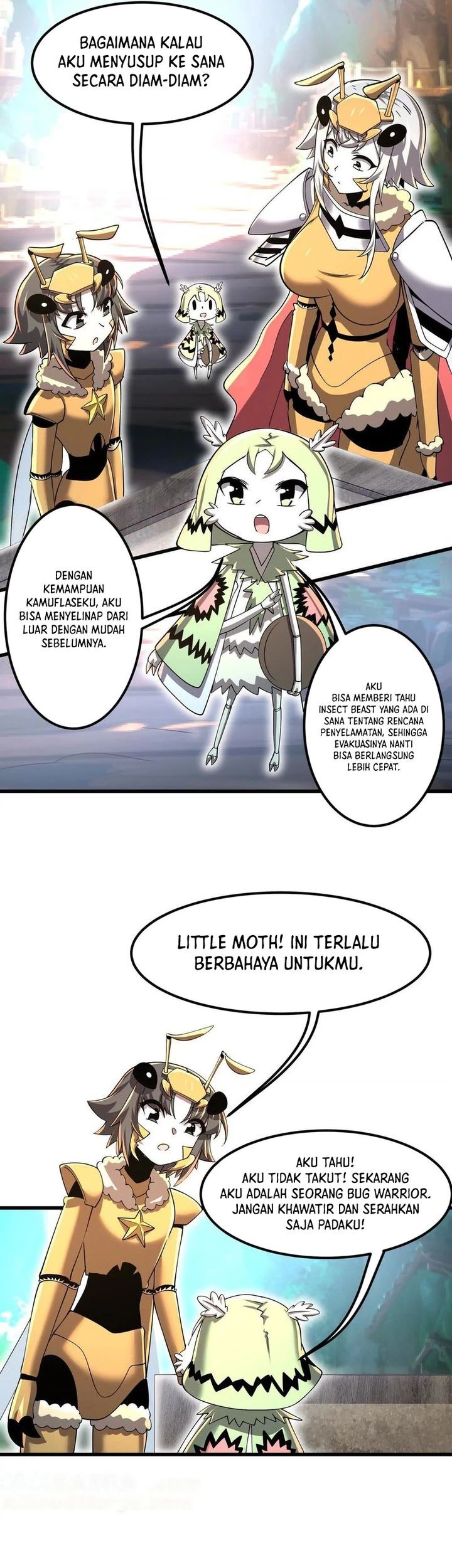 My Clone is the Space Bug King Chapter 36 - halaman 12