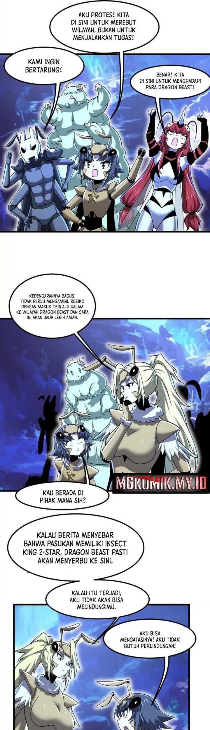 My Clone is the Space Bug King Chapter 38 - halaman 21