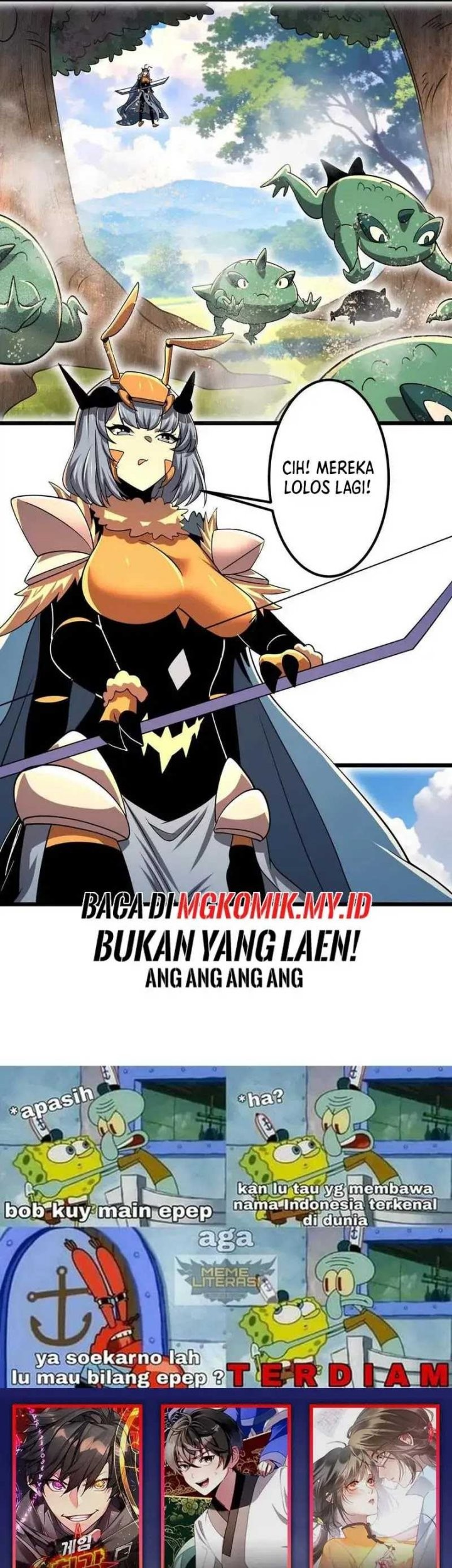 My Clone is the Space Bug King Chapter 38 - halaman 39