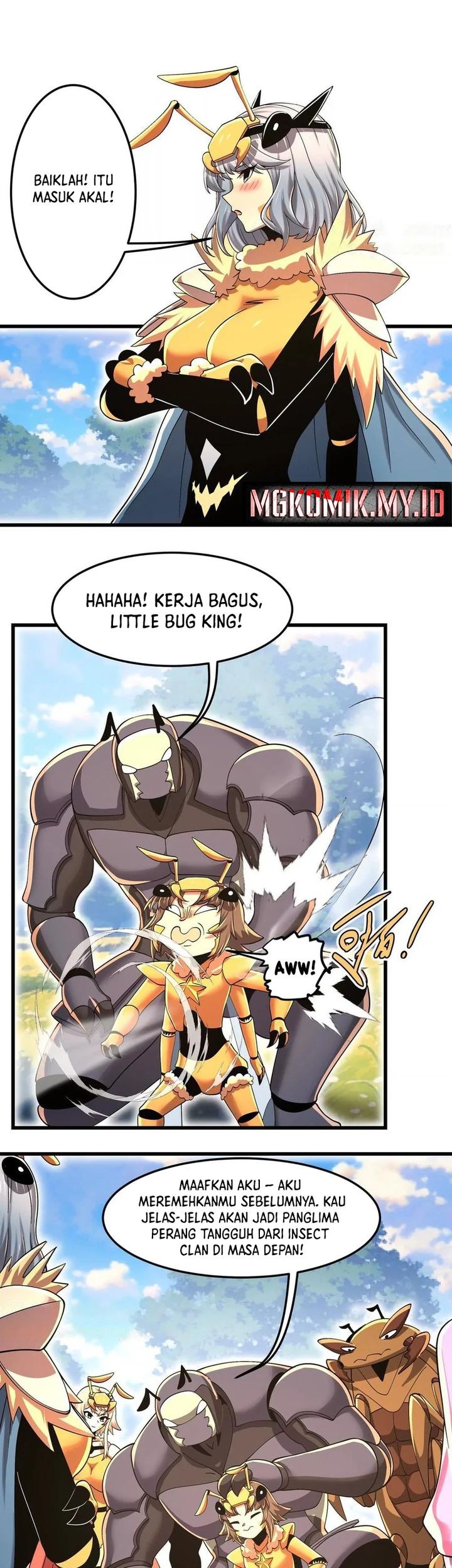 My Clone is the Space Bug King Chapter 42 - halaman 28