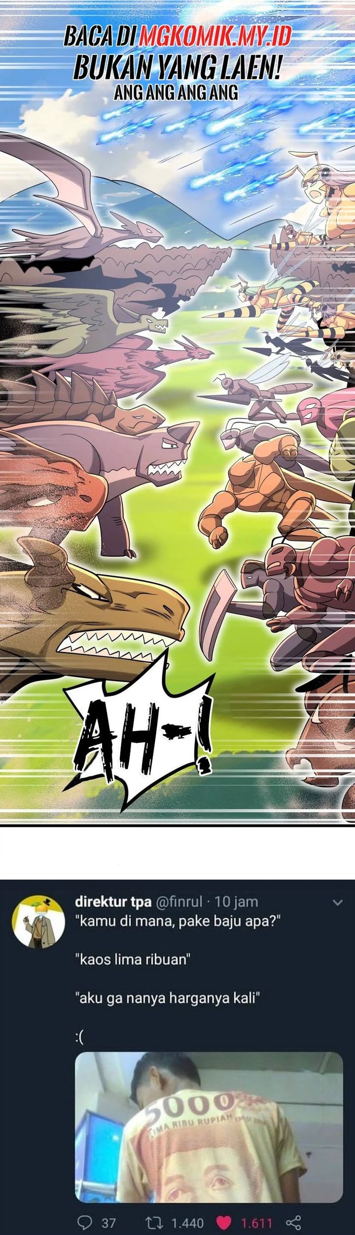 My Clone is the Space Bug King Chapter 42 - halaman 36