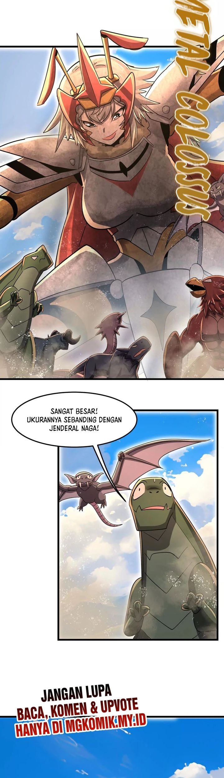 My Clone is the Space Bug King Chapter 43 - halaman 22