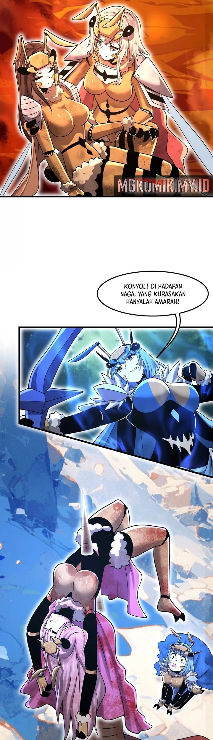 My Clone is the Space Bug King Chapter 43 - halaman 47