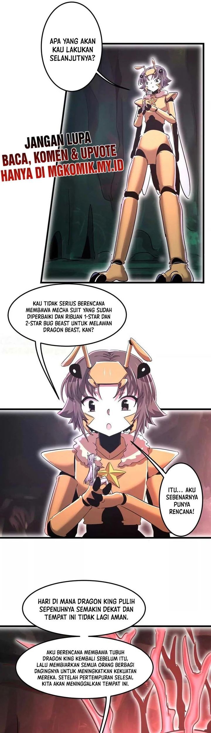 My Clone is the Space Bug King Chapter 45 - halaman 25