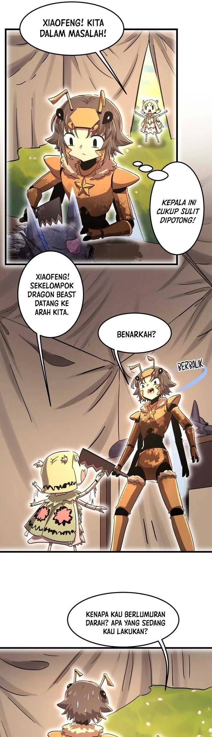 My Clone is the Space Bug King Chapter 45 - halaman 33
