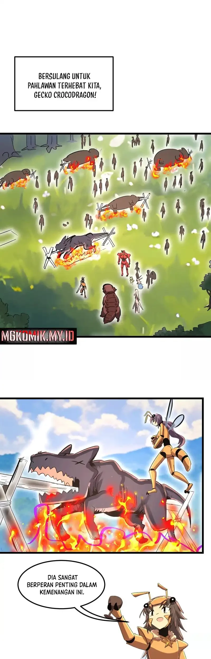 My Clone is the Space Bug King Chapter 51 - halaman 17