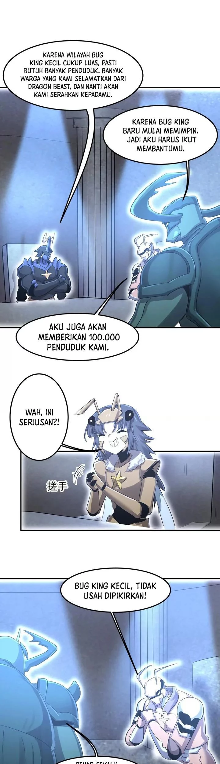 My Clone is the Space Bug King Chapter 53 - halaman 15