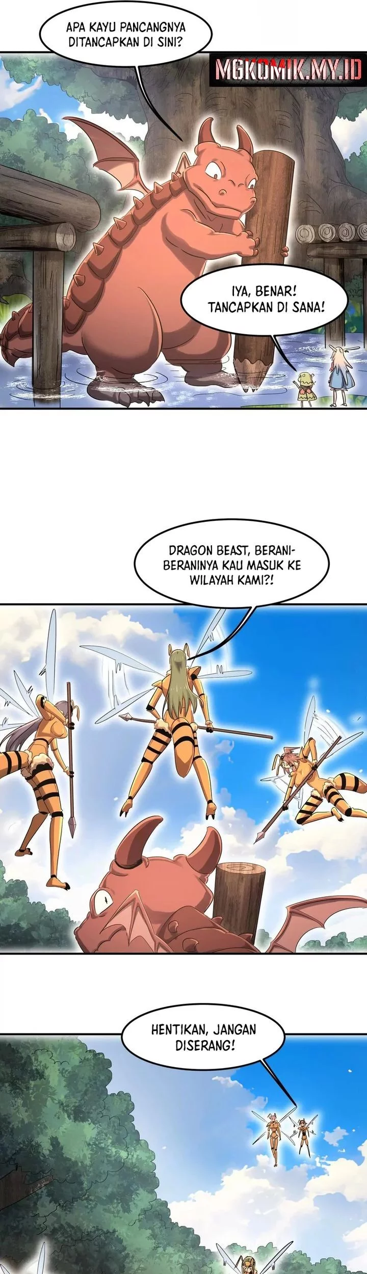My Clone is the Space Bug King Chapter 53 - halaman 19