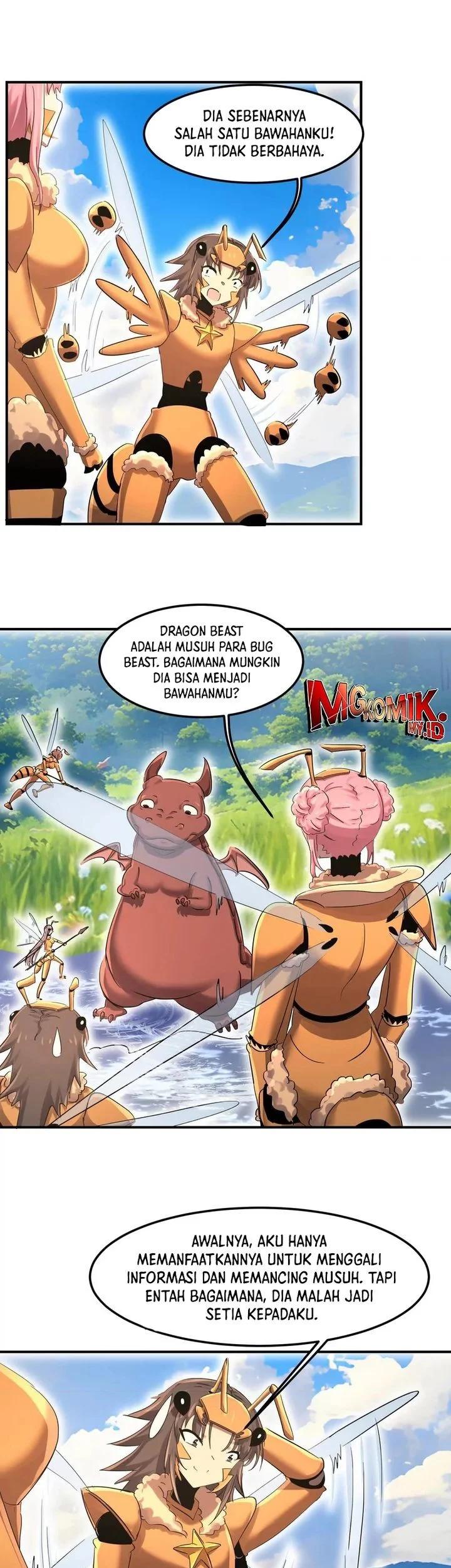 My Clone is the Space Bug King Chapter 53 - halaman 21