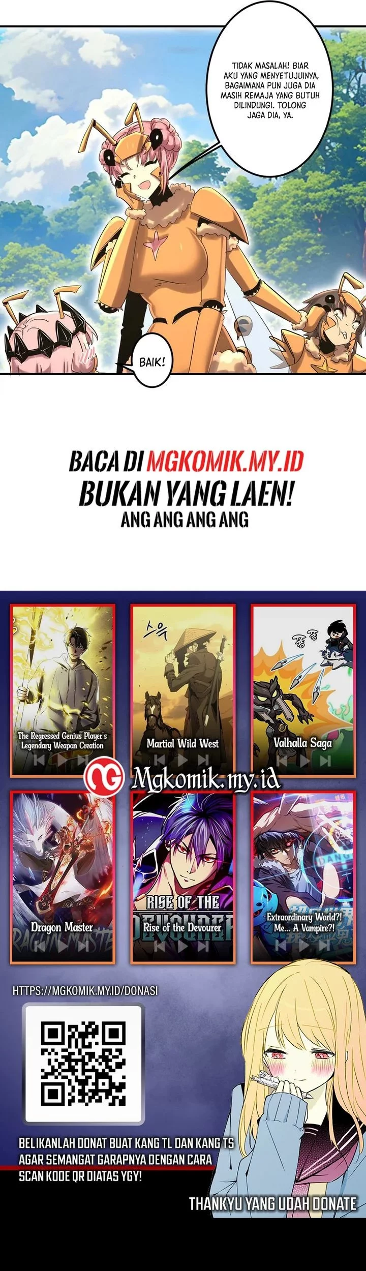My Clone is the Space Bug King Chapter 53 - halaman 29