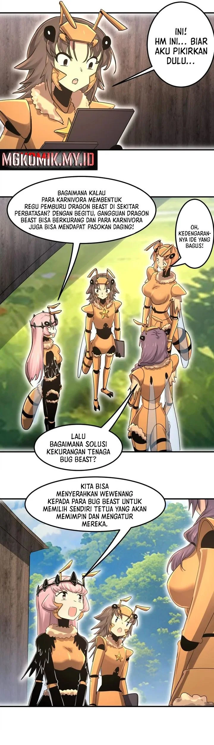 My Clone is the Space Bug King Chapter 56 - halaman 15