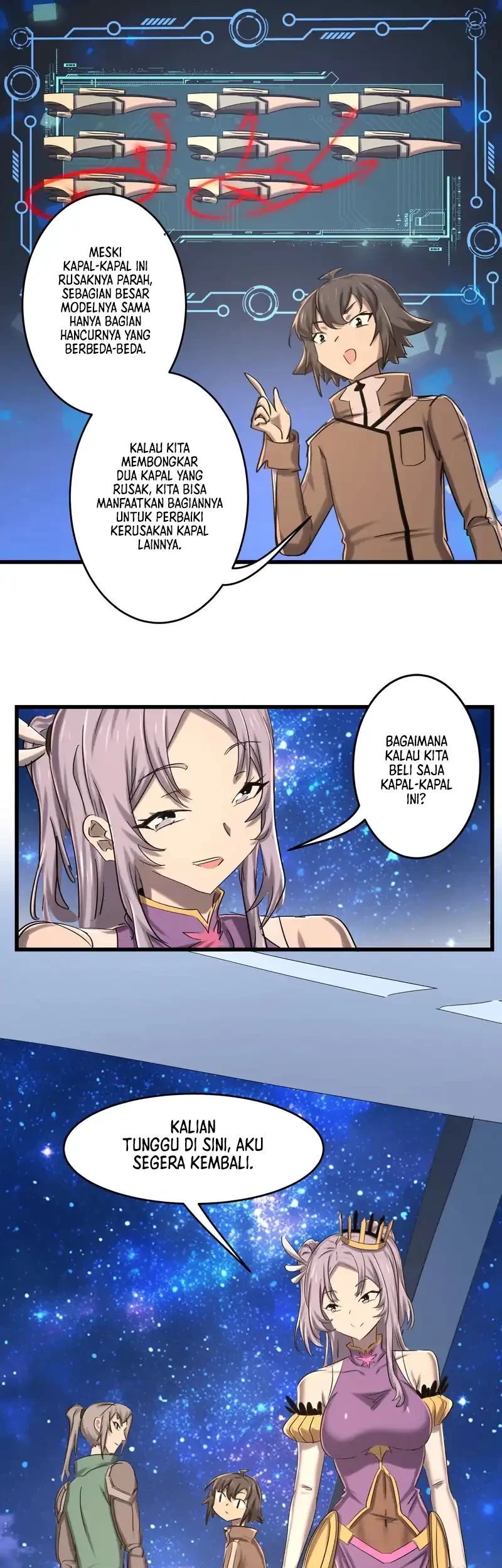 My Clone is the Space Bug King Chapter 61 - halaman 15