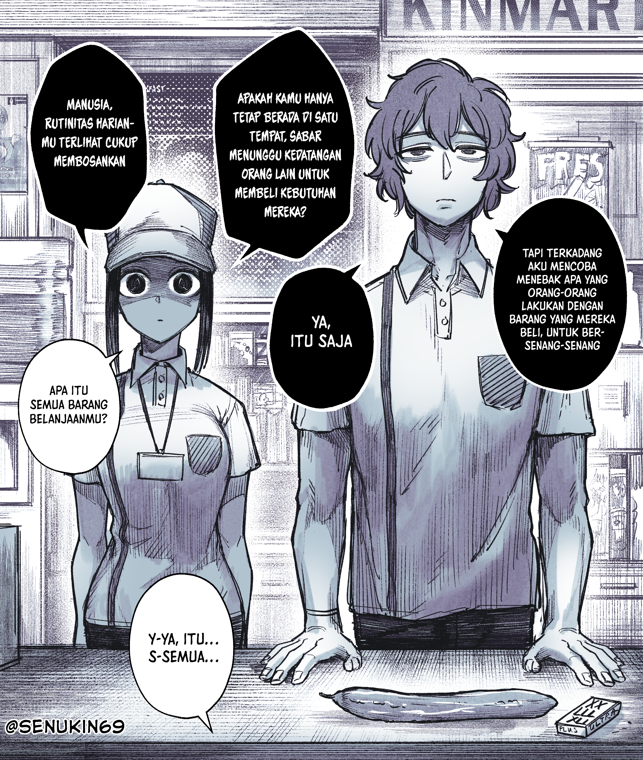 My Co-worker Is an Eldritch X! Chapter 1 - halaman 1