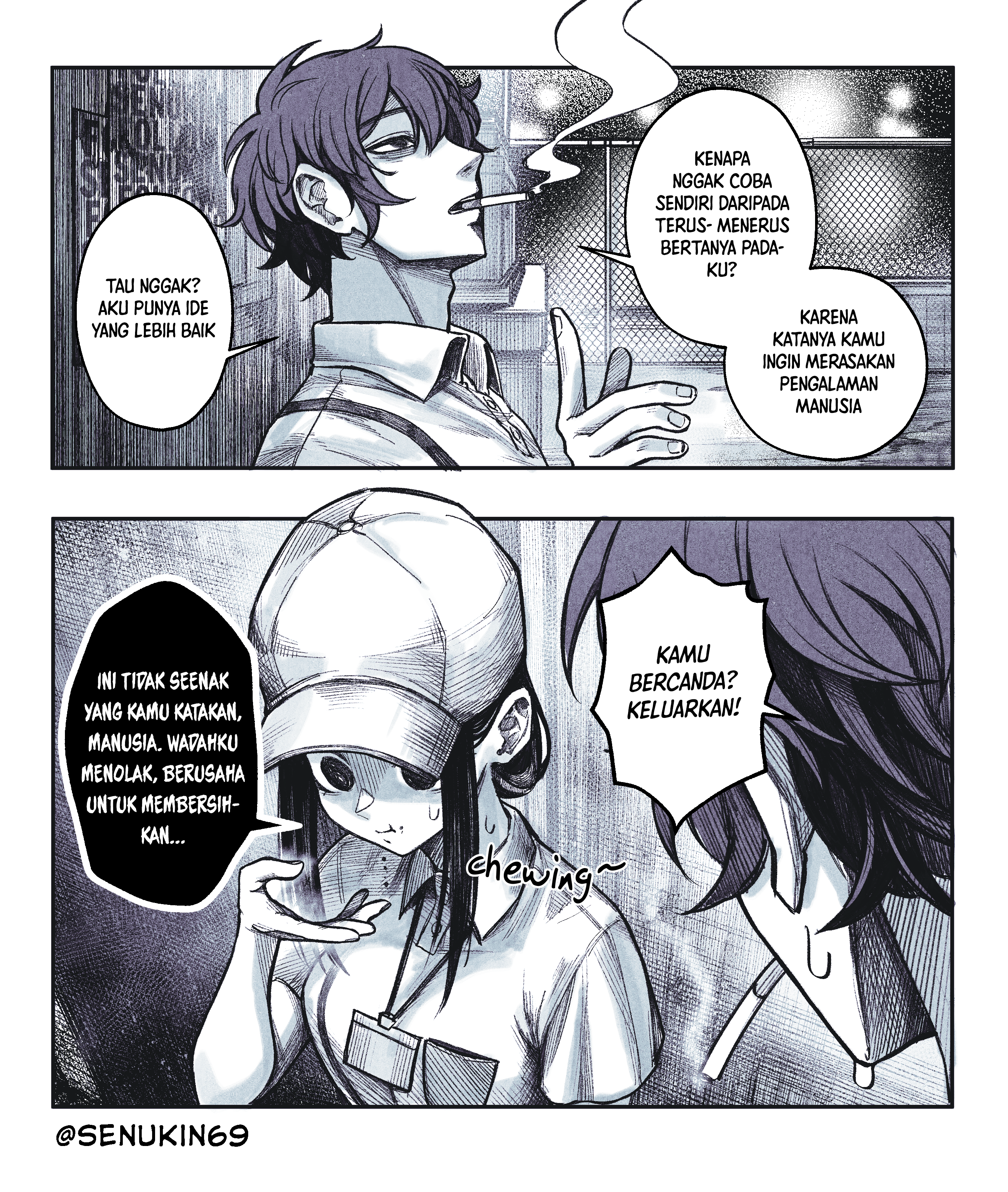 My Co-worker Is an Eldritch X! Chapter 2 - halaman 2