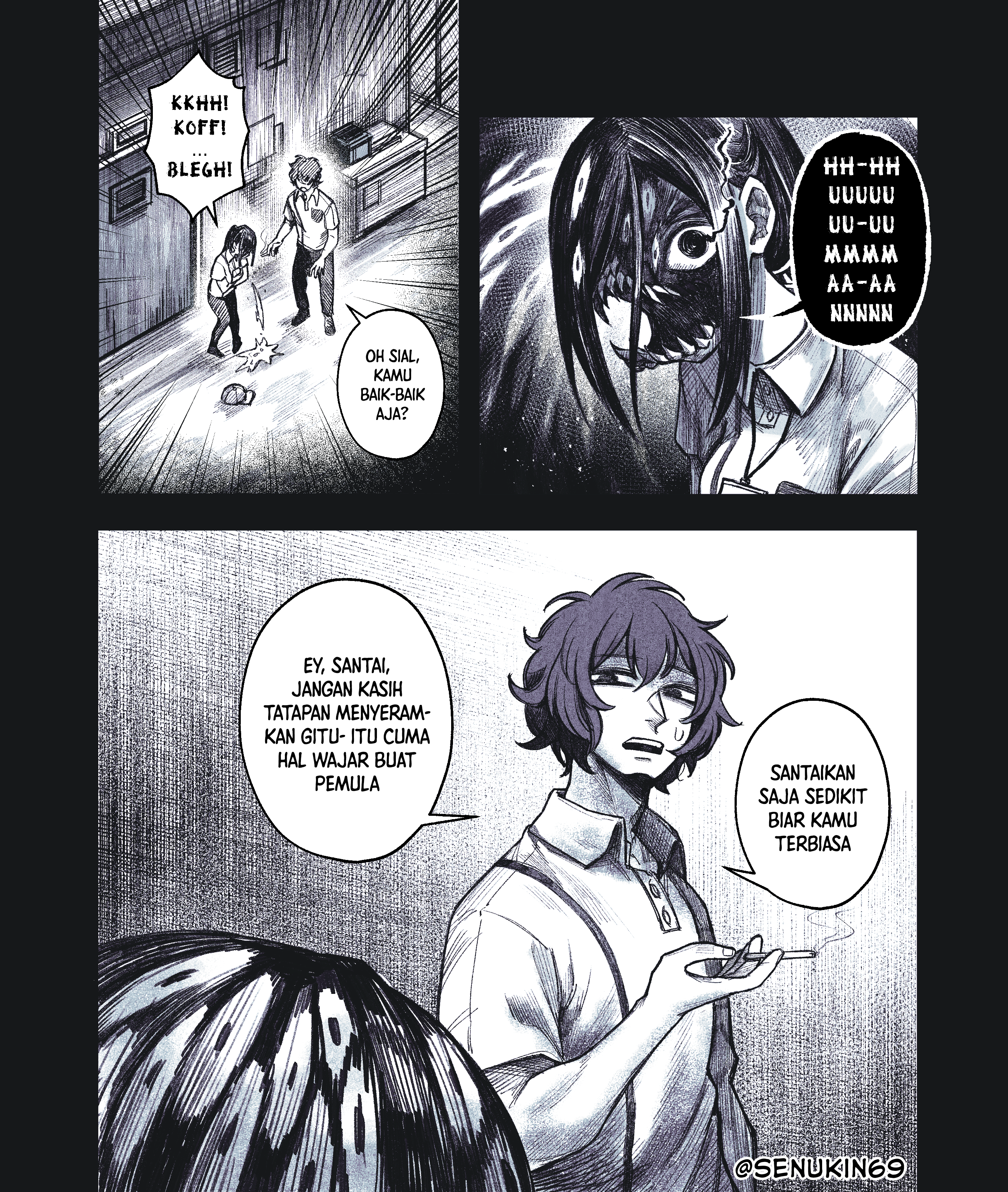 My Co-worker Is an Eldritch X! Chapter 2 - halaman 4