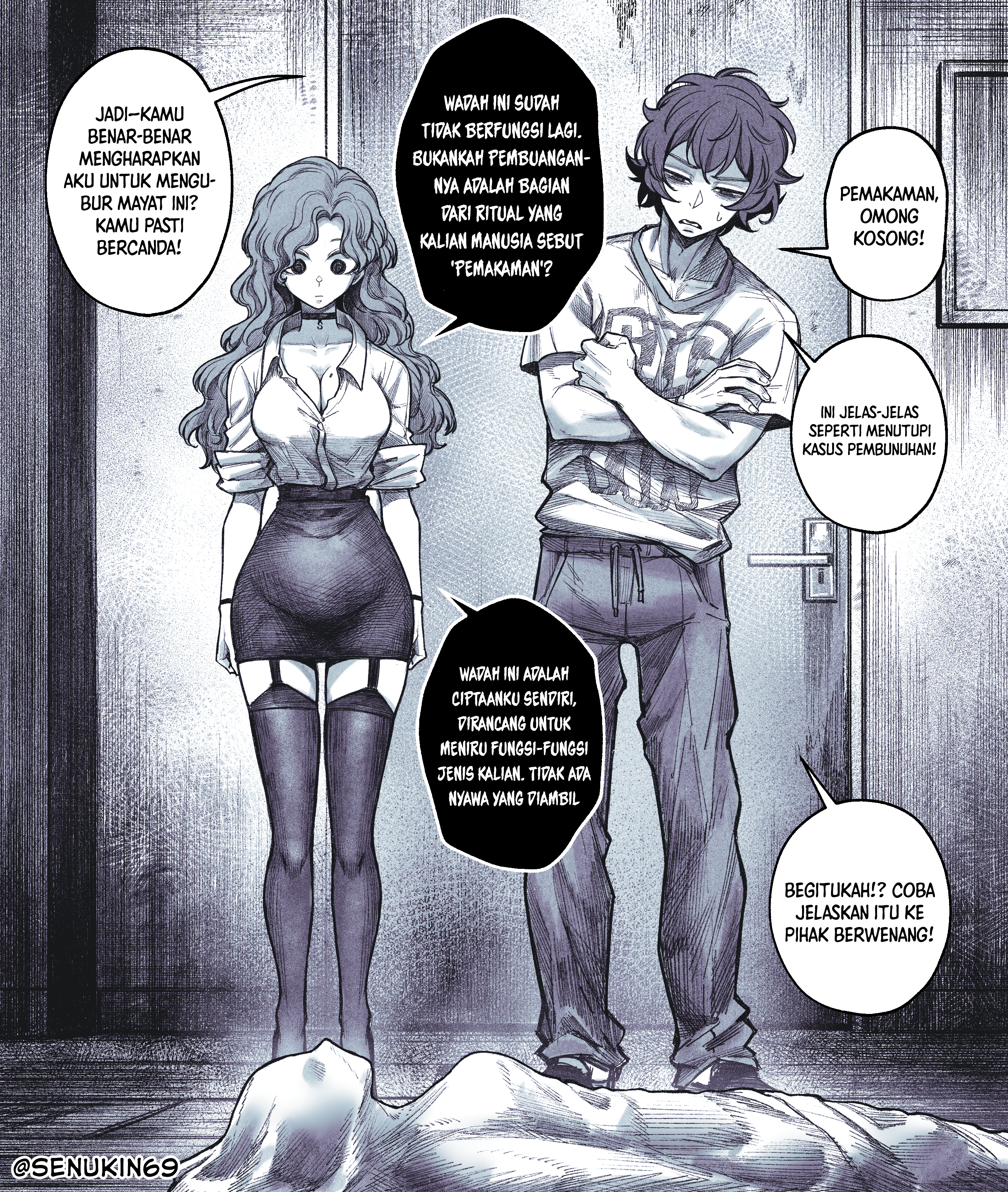 My Co-worker Is an Eldritch X! Chapter 3 - halaman 2