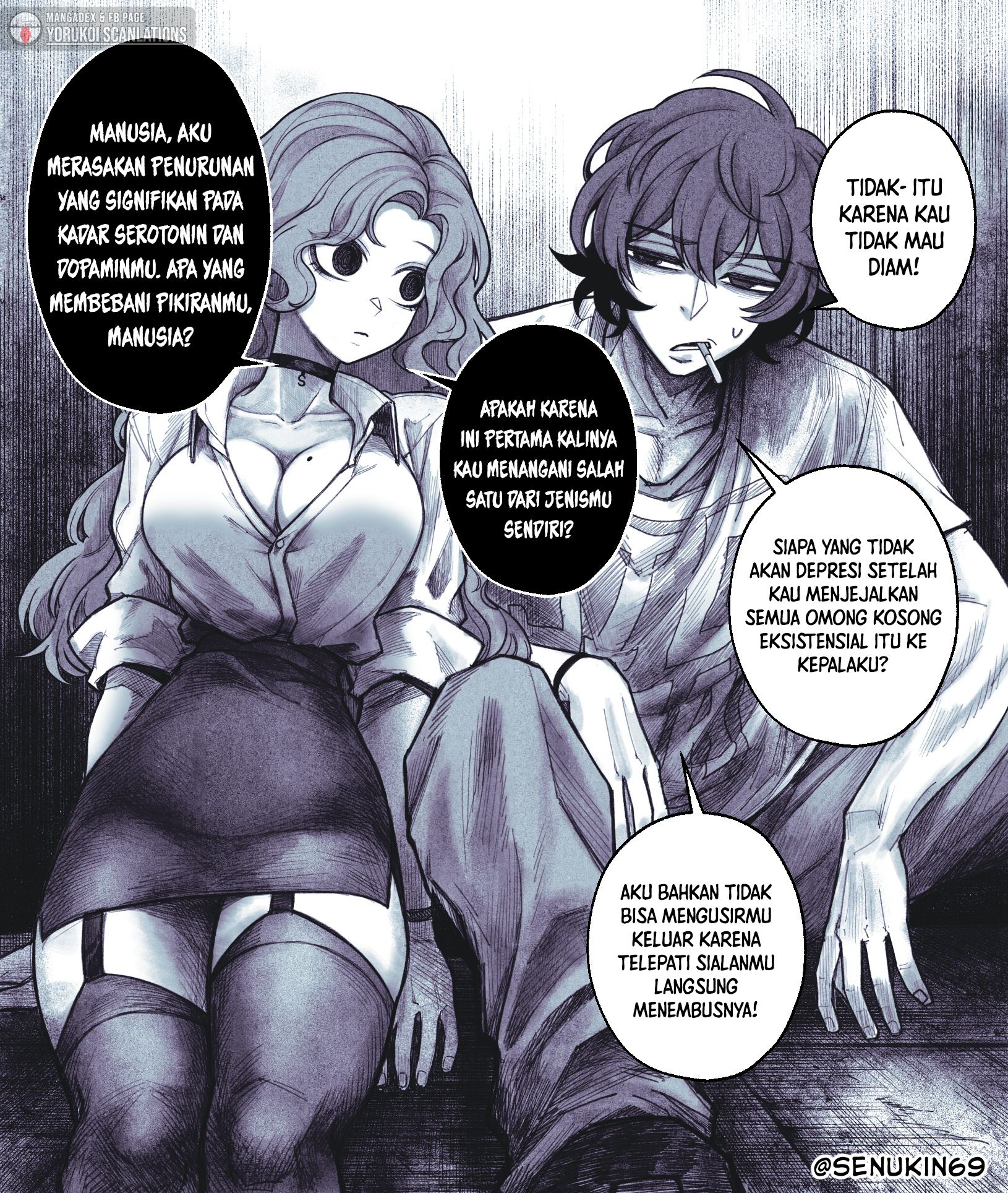 My Co-worker Is an Eldritch X! Chapter 5 - halaman 1
