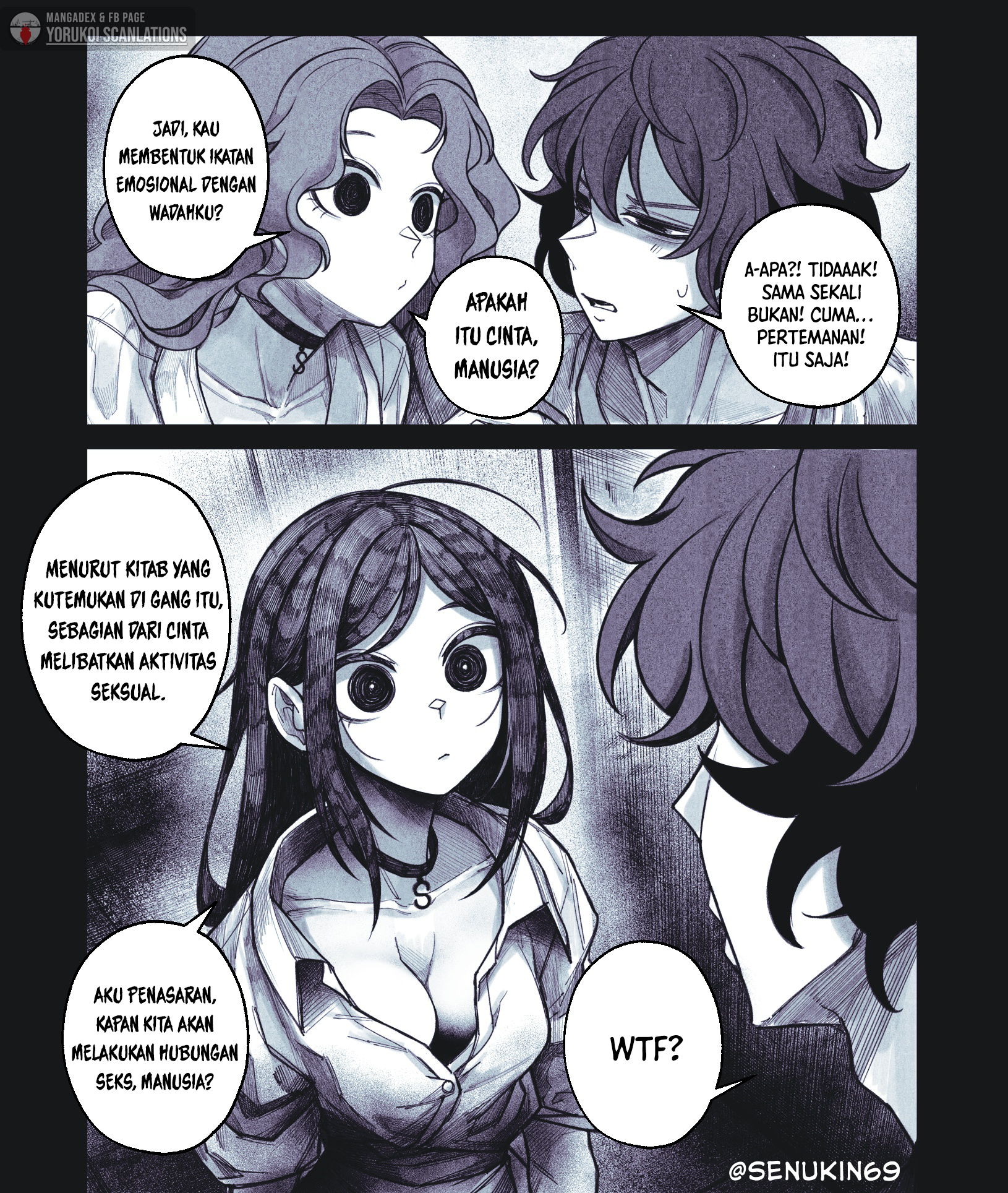 My Co-worker Is an Eldritch X! Chapter 5 - halaman 6