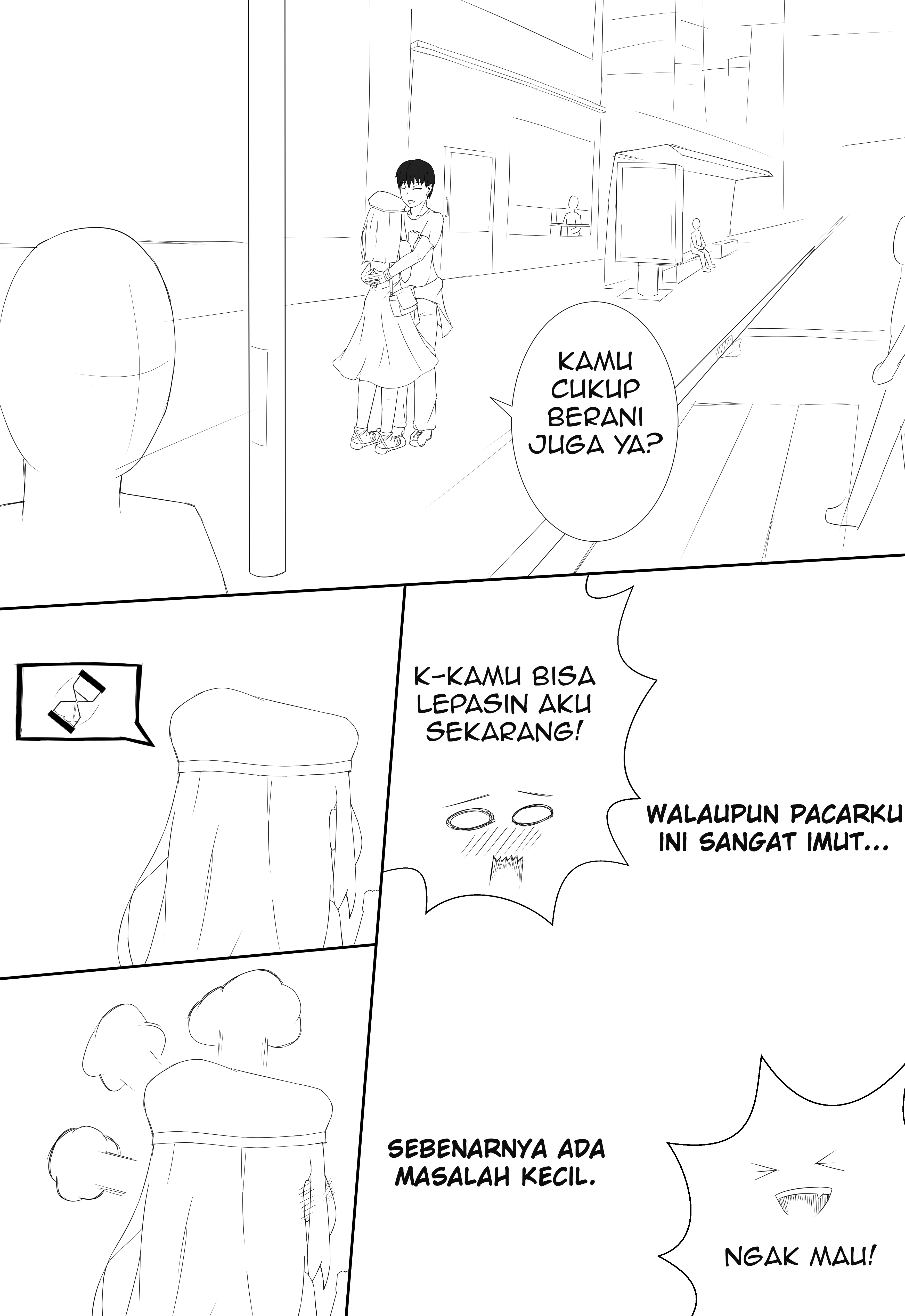 My Cute Girlfriend Might Be a Guy in My Class Chapter 1 - halaman 4