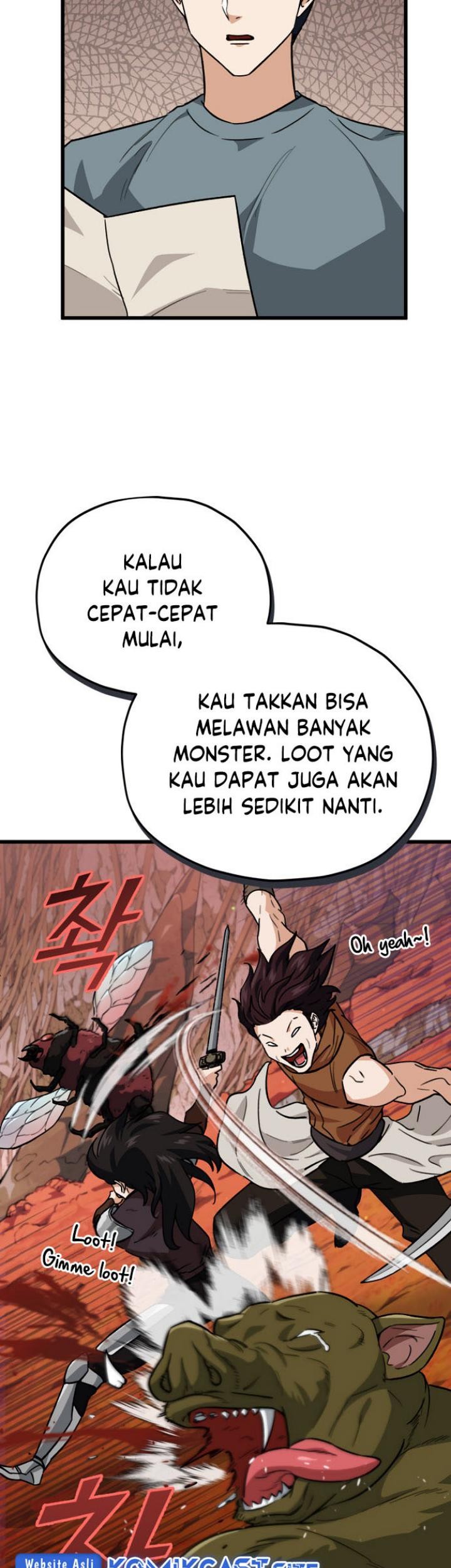 My Dad Is Too Strong Chapter 105 - halaman 42