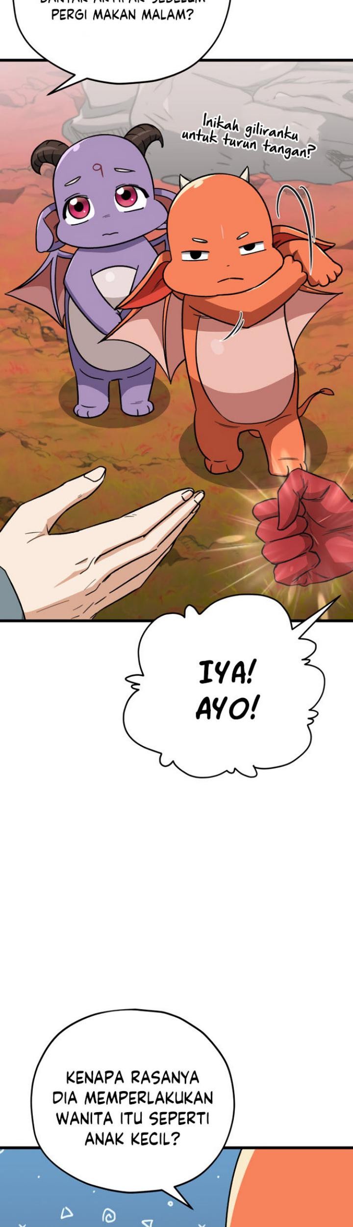 My Dad Is Too Strong Chapter 105 - halaman 66