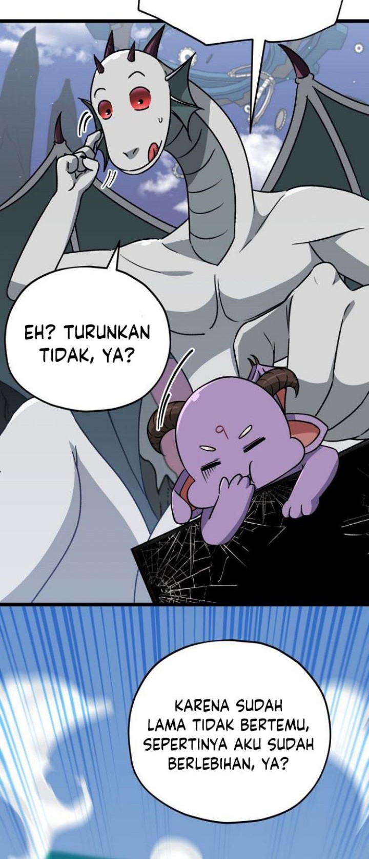 My Dad Is Too Strong Chapter 110 - halaman 15