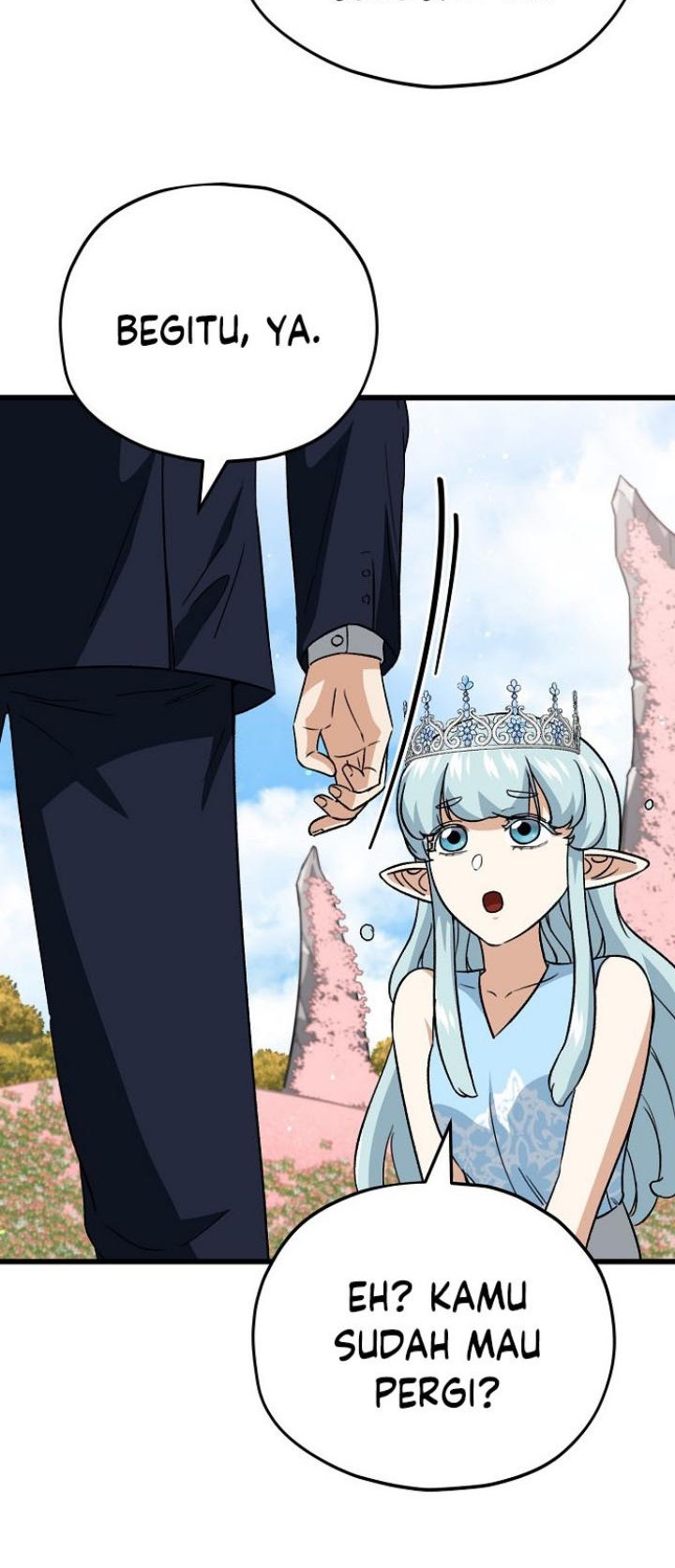 My Dad Is Too Strong Chapter 111 - halaman 35