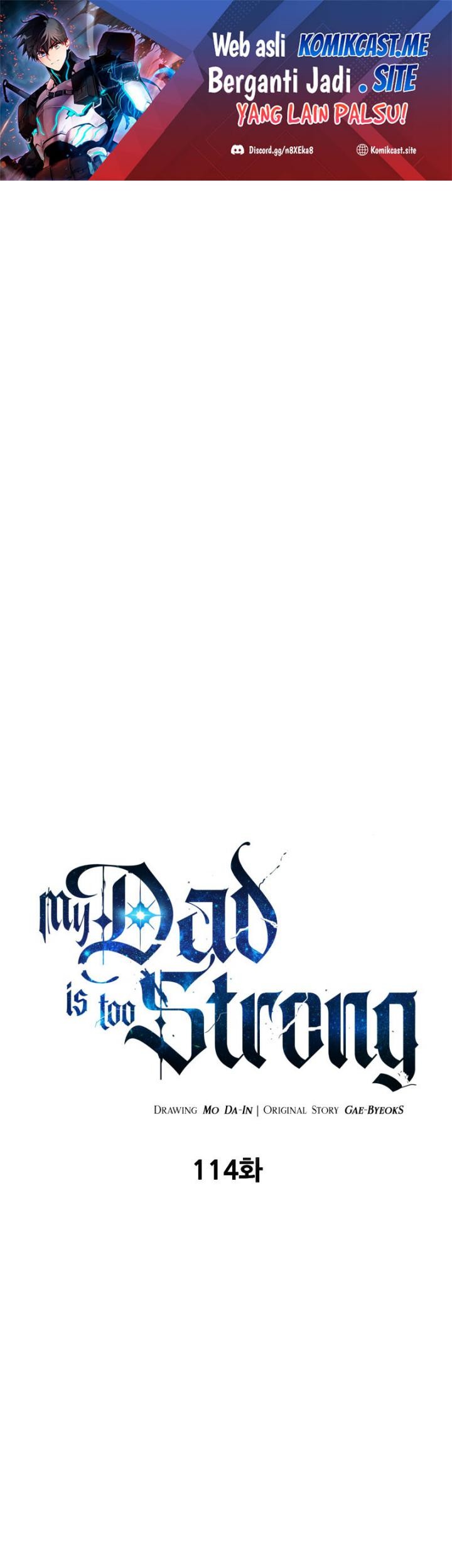 My Dad Is Too Strong Chapter 114 - halaman 2